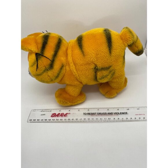 Rare 1981 Large Standing Garfield Plush: Vintage Cartoon Cat Collectible - Picture 4 of 9